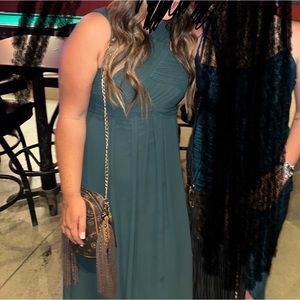 Dark Green Bridesmaids dress